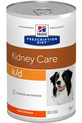 Ra��o �mida Hills Canine Prescription Diet K/D Lata - 370 g