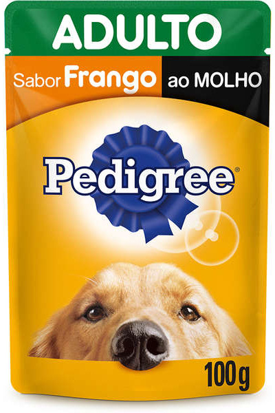 Ra��o �mida Pedigree Sach� Frango ao Molho para C�es Adultos 100g
