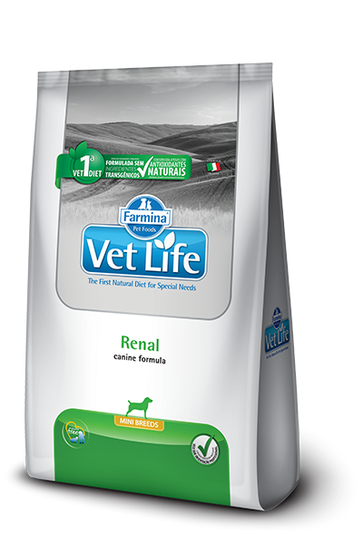 Ra��o Vet Life Natural Mini Canine Renal 2kg