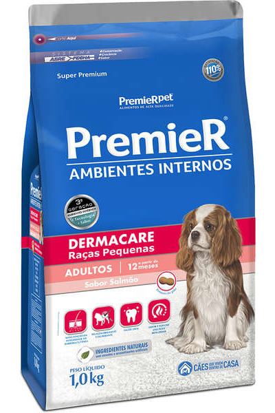 Ra��o Premier Ambientes Internos Dermacare 1kg